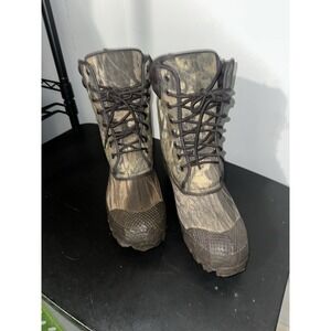 PRO LINE Hunting Boots Hiking Waterproof Camo Steel Shank Thermolite Size 10